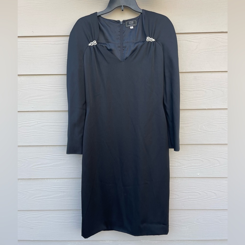 Carolina Herrera black dress